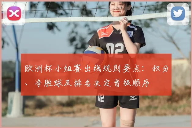 欧洲杯小组赛出线规则要点：积分、净胜球及排名决定晋级顺序