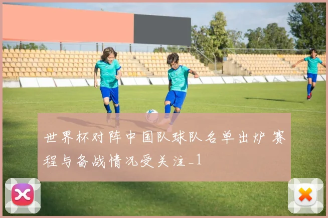世界杯对阵中国队球队名单出炉 赛程与备战情况受关注_1